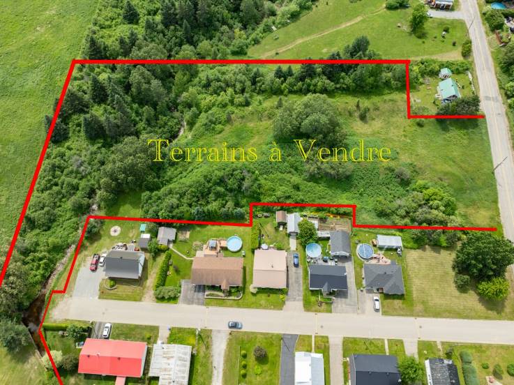 Lot and land for sale - Saint-Urbain, Charlevoix (SU083)
