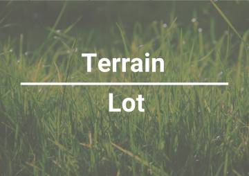 Terrain et terre à vendre - Les Éboulements, Charlevoix (EB325)