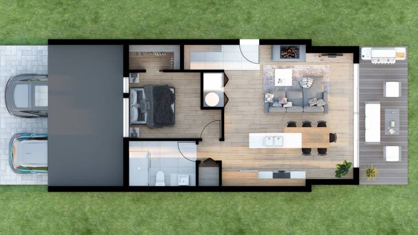 22 - Triplex for sale, Petite-Rivière-Saint-François (Code - pr746, Charlevoix)