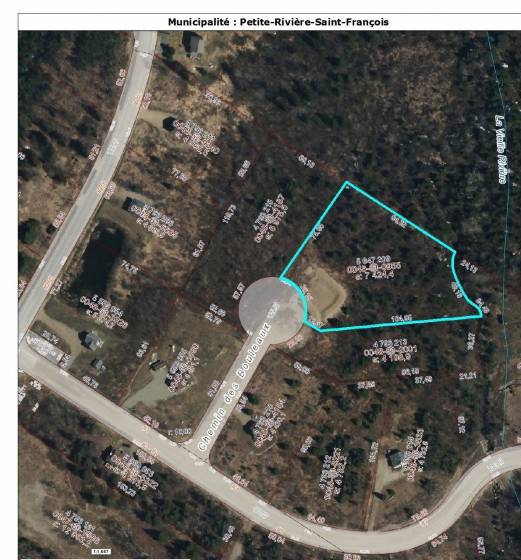 3 - Lot and land for sale, Petite-Rivière-Saint-François (Code - pr818, Charlevoix)