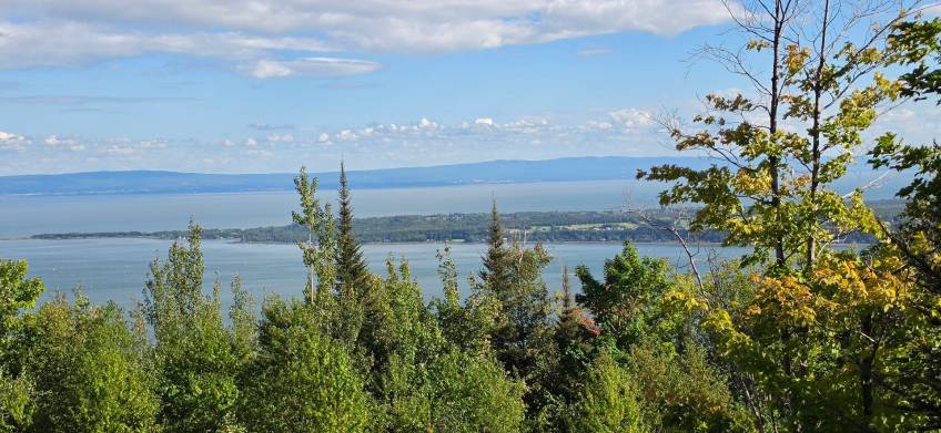 1 - Terrain et terre à vendre, Les Éboulements (Code - eb321, Charlevoix)