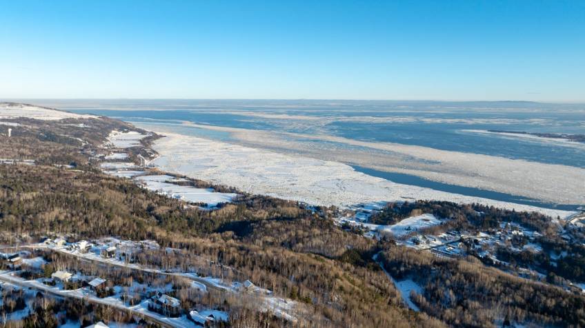 6 - Terrain et terre à vendre, Les Éboulements (Code - eb321, Charlevoix)