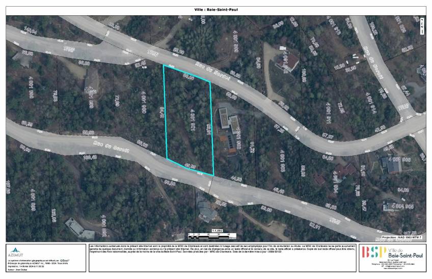 4 - Lot and land for sale, Baie-Saint-Paul (Code - sp914, Charlevoix)