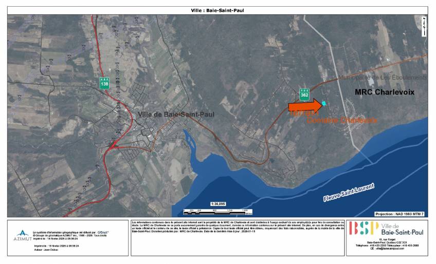 4 - Terrain et terre à vendre, Baie-Saint-Paul (Code - sp901, Charlevoix)