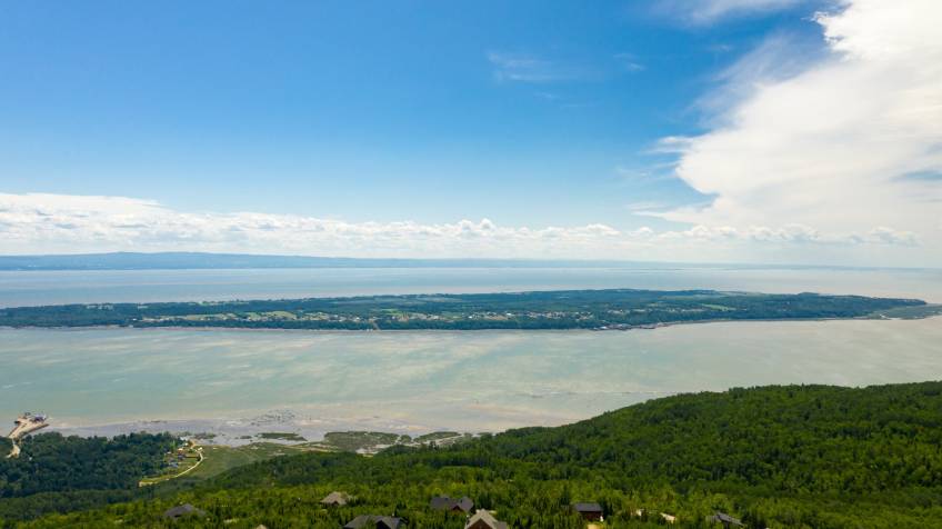 14 - Terrain et terre à vendre, Les Éboulements (Code - eb333, Charlevoix)