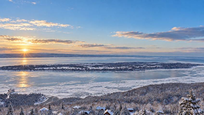 3 - Terrain et terre à vendre, Les Éboulements (Code - eb333, Charlevoix)
