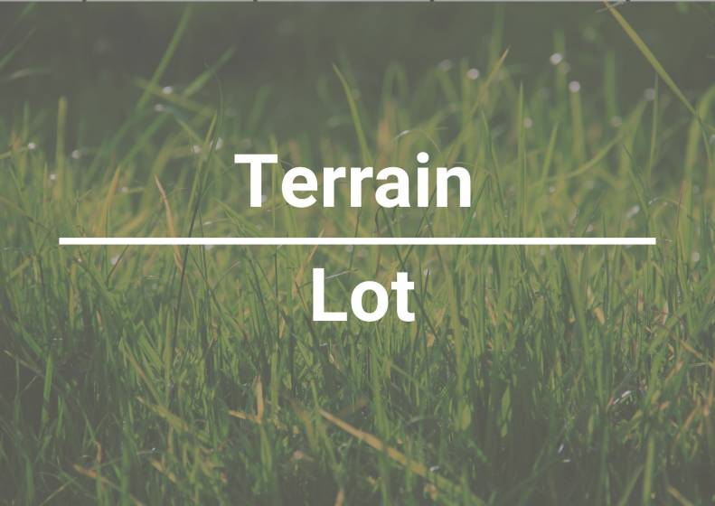 1 - Terrain et terre à vendre, Les Éboulements (Code - eb325, Charlevoix)