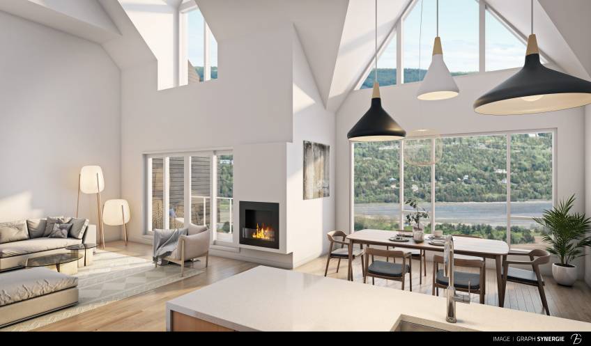 3 - Condo à vendre, Baie-Saint-Paul (Code - pigno104, Charlevoix)