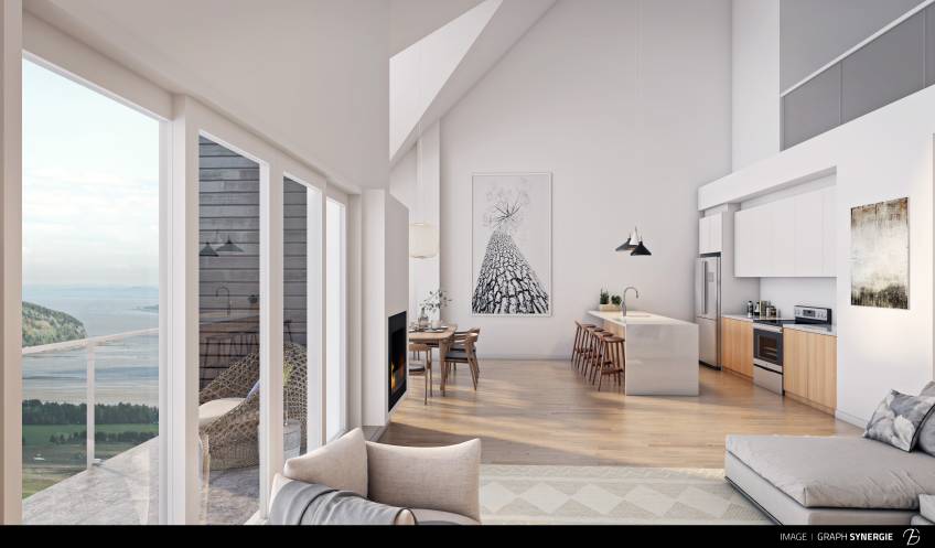 4 - Condo à vendre, Baie-Saint-Paul (Code - pigno104, Charlevoix)